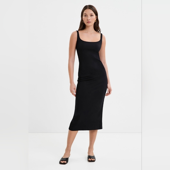 Marcella Ashley Dress - Black Size Large - Picture 1 of 5